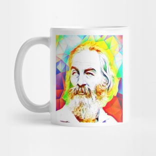 Walt Whitman Colourful Portrait | Walt Whitman Artwork 12 Mug